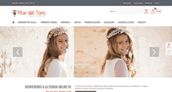 Desktop Screenshot of pilardeltoro.net