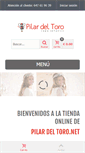 Mobile Screenshot of pilardeltoro.net